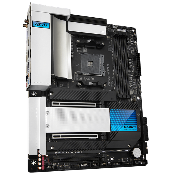 GIGABYTE Alaplap AM4 X570S AERO G AMD X570, ATX