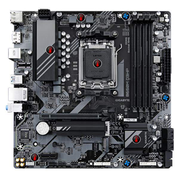 GIGABYTE Alaplap AM5 B650M D3HP AMD B650, mATX