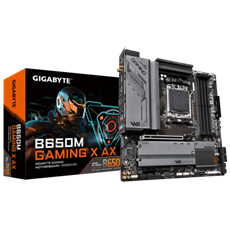 GIGABYTE Alaplap AM5 B650M GAMING X AX AMD B650, mATX