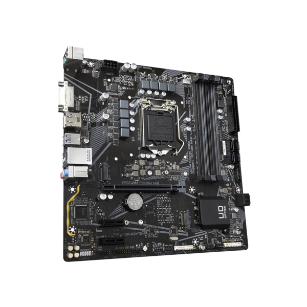 GIGABYTE Alaplap S1200 B560M DS3H V2 INTEL B560, mATX