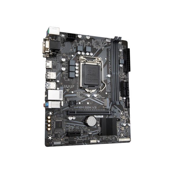 GIGABYTE Alaplap S1200 H410M S2H V3 INTEL H510, mATX