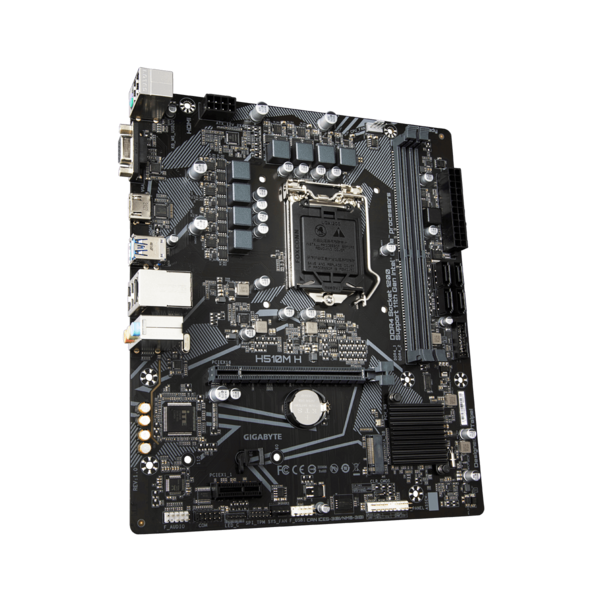 GIGABYTE Alaplap S1200 H510M H INTEL H510, mATX