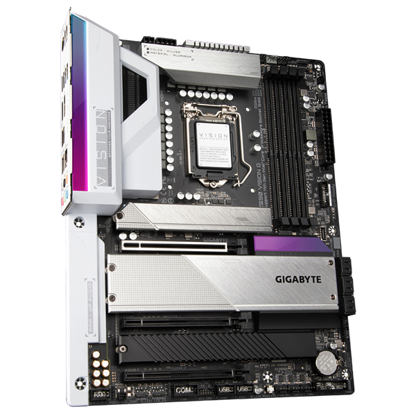 GIGABYTE Alaplap S1200 Z590 VISION G INTEL Z590, ATX