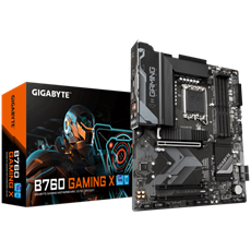 GIGABYTE Alaplap S1700 B760 GAMING X INTEL B760, ATX