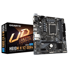 GIGABYTE Alaplap S1700 H610M H V2 DDR4 INTEL H610, mATX