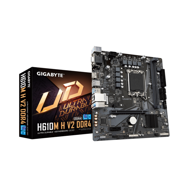 GIGABYTE Alaplap S1700 H610M H V2 DDR4 INTEL H610, mATX