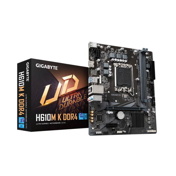 GIGABYTE Alaplap S1700 H610M K DDR4 INTEL H610, mATX