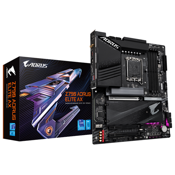 GIGABYTE Alaplap S1700 Z790 AORUS ELITE AX INTEL Z790, ATX