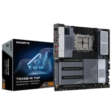 GIGABYTE Alaplap sTR5 TRX50 AI TOP-2B AMD TRX50, E-ATX