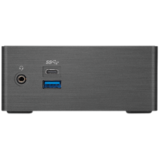 GIGABYTE PC BRIX, Intel Celeron J4105 2.5 GHz, HDMI, MiniDisplayport, LAN, WIFI, Bluetooth, 2,5" HDD hely, USB 3.0