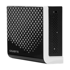GIGABYTE PC BRIX, Intel Celeron N4000 2.6 GHz, HDMI, D-Sub, LAN, WIFI, Bluetooth, 2,5" HDD hely, USB 3.0