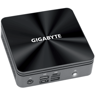 GIGABYTE PC BRIX, Intel Core i3 10110U 4.1GHz, 2xHDMI, LAN, WIFI, BT, 6xUSB 3.2
