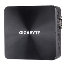 GIGABYTE PC BRIX, Intel Core i3 10110U 4.1GHz, 2xHDMI, LAN, WIFI, BT, COM, 2.5" HDD hely, 6xUSB 3.2