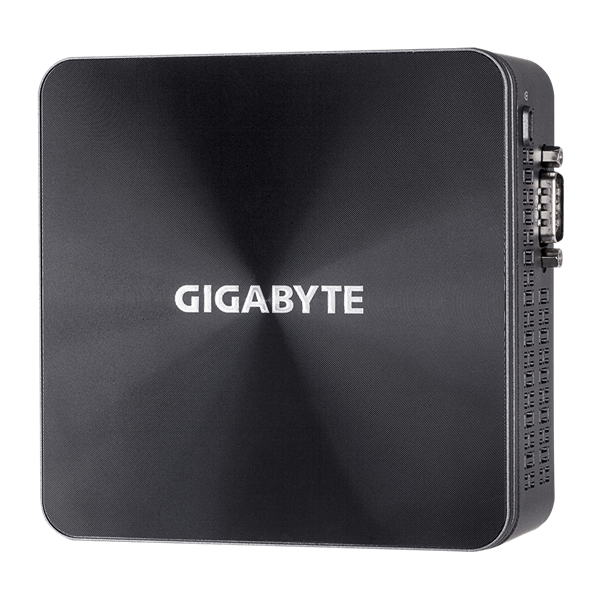 GIGABYTE PC BRIX, Intel Core i3 10110U 4.1GHz, 2xHDMI, LAN, WIFI, BT, COM, 2.5" HDD hely, 6xUSB 3.2