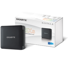 GIGABYTE PC BRIX, Intel Core i3 1315U 4.5GHz, 2xHDMI, Displayport (Type-C), LAN, WIFI, BT, 2.5" HDD hely, 6xUSB