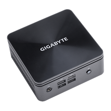 GIGABYTE PC BRIX, Intel Core i7 10710U 4.7GHz, 2xHDMI, LAN, WIFI, BT, COM. 2.5" HDD hely, 6xUSB 3.2