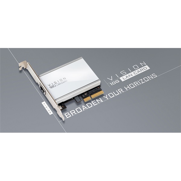 GIGABYTE Vezetékes hálózati adapter PCI-Express 10Gbps, GC-AQC113C