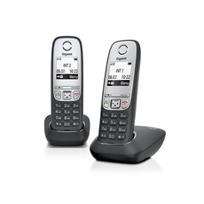 GIGASET ECO DECT Telefon A415 DUO fekete