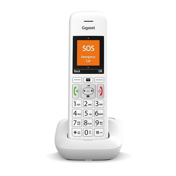 GIGASET ECO DECT Telefon E390 fehér