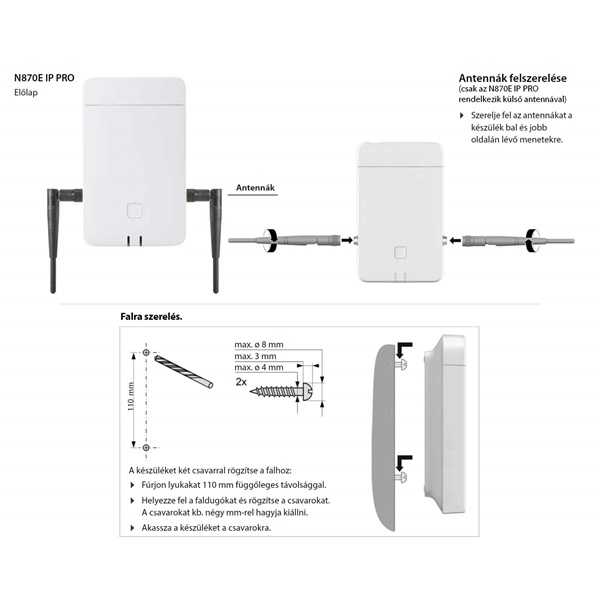Gigaset N870E IP PRO bázis