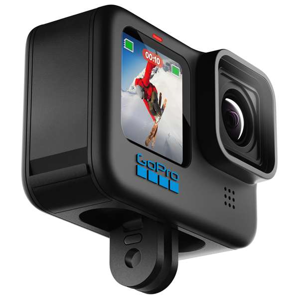 GOPRO Hero 10 Black 101-CN (GP2 processor, 5.3K60 + 4K120 felbontás, HyperSmooth 4.0, vízálló)