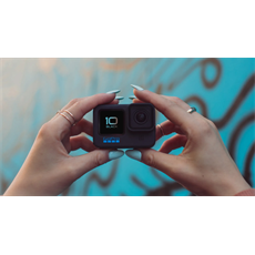 GOPRO Hero 10 Black 101-CN (GP2 processor, 5.3K60 + 4K120 felbontás, HyperSmooth 4.0, vízálló)