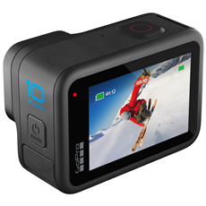 GOPRO Hero 10 Black 101-CN (GP2 processor, 5.3K60 + 4K120 felbontás, HyperSmooth 4.0, vízálló)