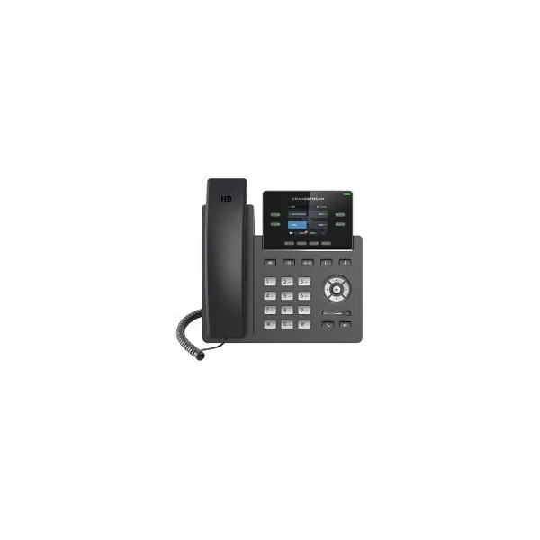 GRANDSTREAM IP telefon, GRP2612, 2-line Carrier-grade, HD színes LCD kijelző