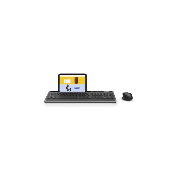 HAMA 13182686, BILLENTYŰZET+EGÉR SZETT "KMW-600 PLUS" MULTI MODE-MULTI DEVICE - fekete