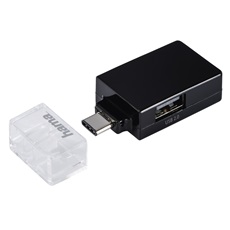 HAMA 135752, USB TYPE-C HUB 1:3 (1 x USB-A 3.1, 2 x USB-A 2.0)