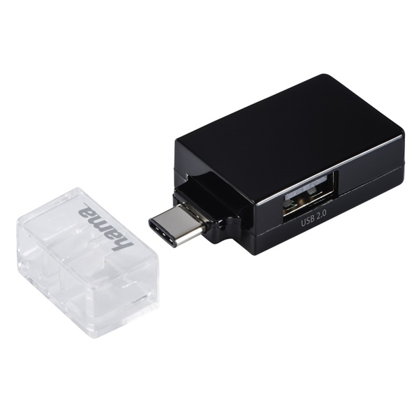 HAMA 135752, USB TYPE-C HUB 1:3 (1 x USB-A 3.1, 2 x USB-A 2.0)