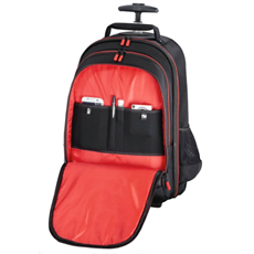 HAMA 139854, FOTÓS HÁTIZSÁK "MIAMI 200 III" TROLLEY, FEKETE