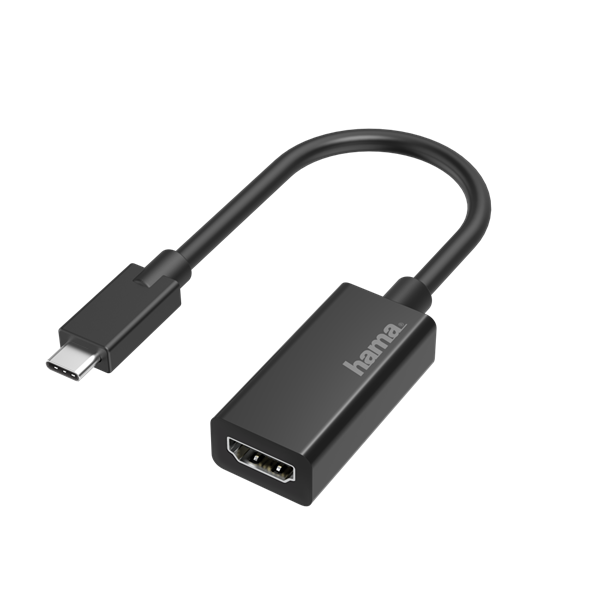 HAMA 205160, FIC USB TYPE-C - HDMI ADAPTER, ULTRA HD (4K)