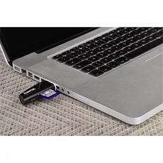 HAMA 00054115, USB 2.0 Kártyaolvasó SDXC, Fekete