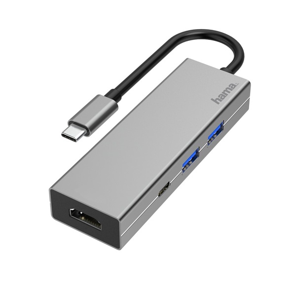 HAMA USB 3.1 TYPE-C HUB (2 USB, 1 USB TYPE-C) +HDMI