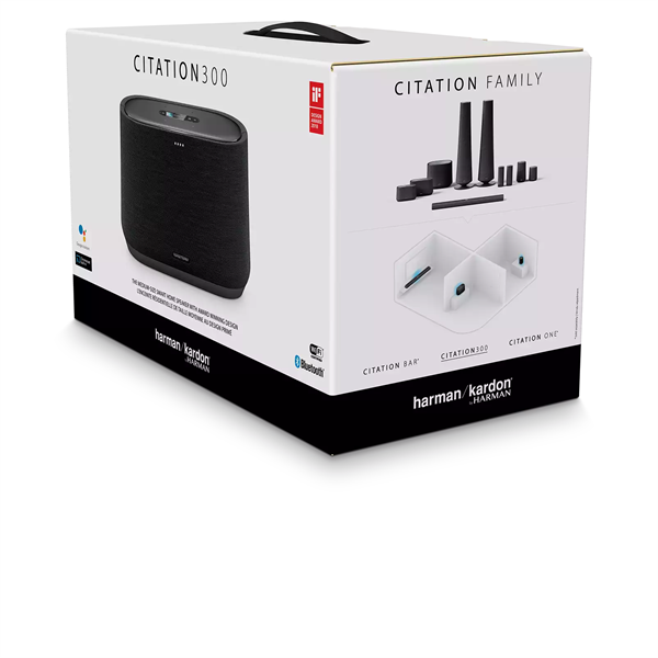 HARMAN KARDON Citation 300 (The medium-size smart home speaker with award winning design), Szürke