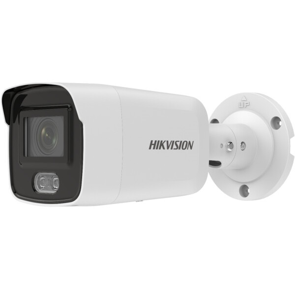 HIKVISION IP Csőkamera éjjellátó 2 Megapixel 2.8mm Fix Objektív ColorVu, Fehér LED