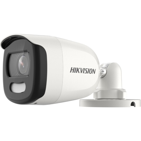 HIKVISION IP Csőkamera kültéri éjjellátó 5 Megapixel 2.8mm Fix Objektív IR 20m (Analóg HD) TVI ColorVu Pro