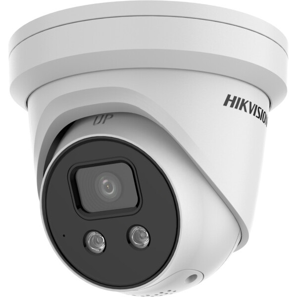 HIKVISION IP Dómkamera éjjellátó 8 Megapixel 2.8mm Fix Objektív EXIR 30m, (Fény/Hang Riasztás I/O, Beépített mikrofon)