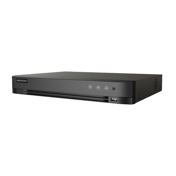 HIKVISION Video Recorder DVR AcuSense 16 csatornás, 1 HDD, 1080P@15fps