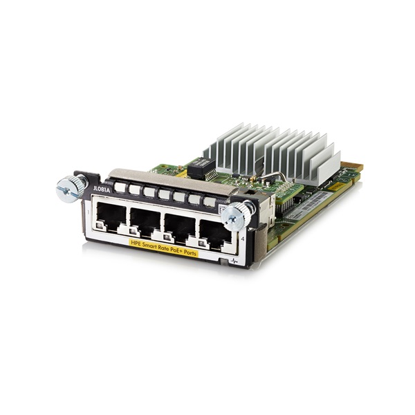 HPE Aruba 3810M/2930M 4 Smart Rate PoE+ Module