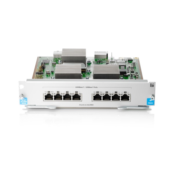 HPE Aruba 8p 1/2.5/5/XGT PoE+ v3 zl2 Module