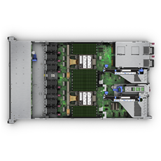 HPE rack szerver ProLiant DL360 Gen11, Intel Xeon-S 12C 4510 2.40GHz, 2x32GB, 2x480GB SSD, 8SFF, MR408i-o, 2x1000W