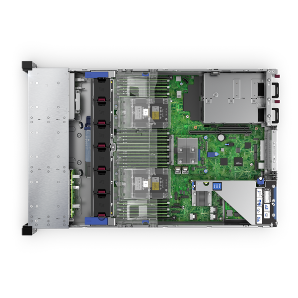 HPE rack szerver ProLiant DL380 Gen10, Xeon-S 10C 4210R 2.4GHz, 32GB, NoHDD 24SFF, P408i-a NC, 1x800W