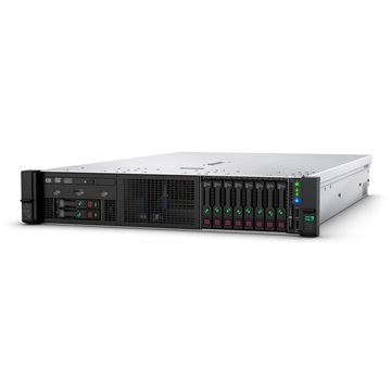 HPE rack szerver ProLiant DL380 Gen10, Xeon-S 8C 4208 2.1GHz, 32GB, NoHDD 8SFF, P408i-a NC, 1x500W
