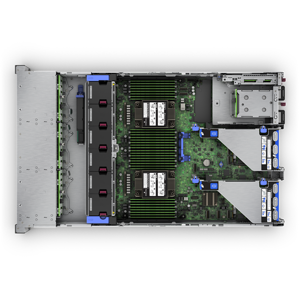 HPE rack szerver ProLiant DL380 Gen11, Intel Xeon-G 32C 6530 2.10GHz, 2x32GB, 2x480GB SSD, 8SFF, MR416i-o, 2x1000W