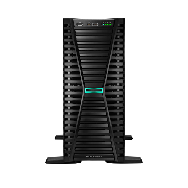 HPE torony szerver ProLiant ML110 Gen11, Xeon-S 12C 4510 2.40GHz, 1x32GB, 2x4TB HDD 4LFF, SATA, 2x1000W