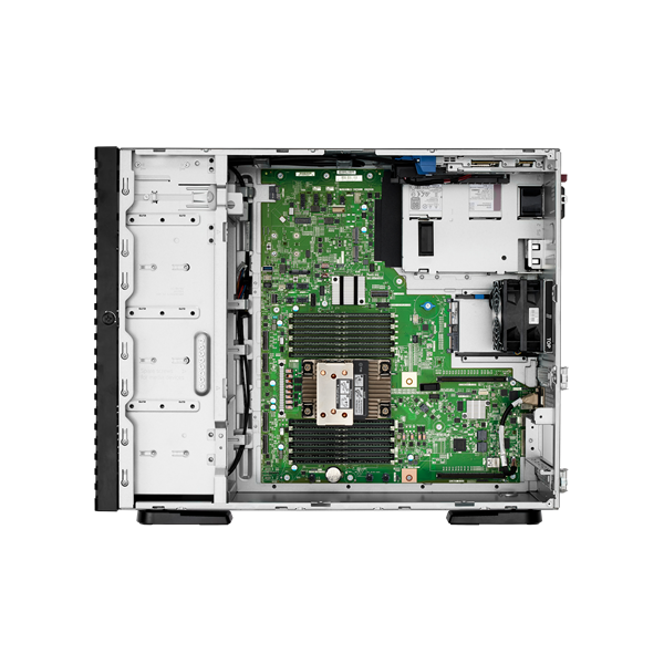 HPE torony szerver ProLiant ML110 Gen11, Xeon-S 12C 4510 2.40GHz, 1x32GB, 2x4TB HDD 4LFF, SATA, 2x1000W
