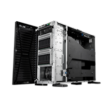 HPE torony szerver ProLiant ML110 Gen11, Xeon-S 12C 4510 2.40GHz, 1x32GB, 2x4TB HDD 4LFF, SATA, 2x1000W