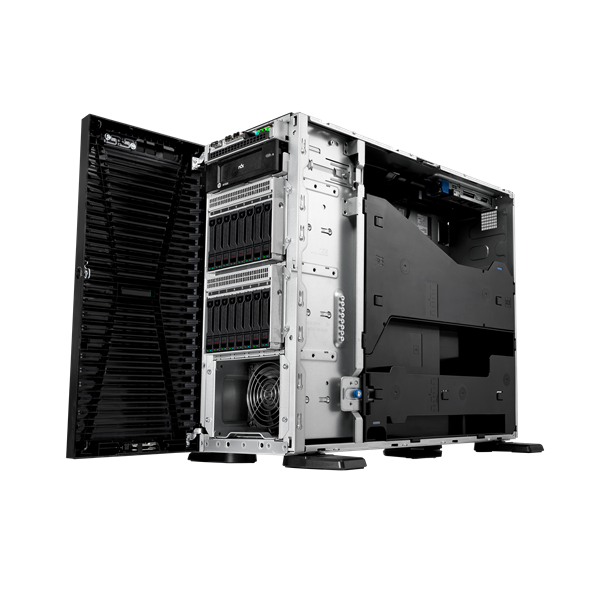 HPE torony szerver ProLiant ML110 Gen11, Xeon-S 12C 4510 2.40GHz, 1x32GB, 2x4TB HDD 4LFF, SATA, 2x1000W